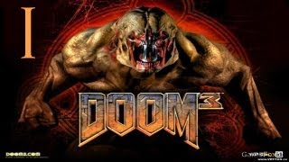 Прохождение DooM 3: Часть 1 - Прибытие в Марс - Сити.