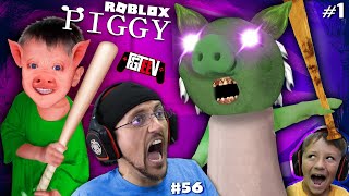 ROBLOX PIGGY: Escape Peppa Granny Chapter 1,2,3,4,5 &amp; 6 (The FGTEEV Boys Gameplay #56)