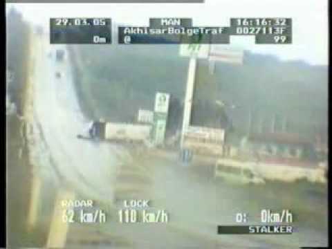 funny car crashes. Amazing Bus Car Crash,