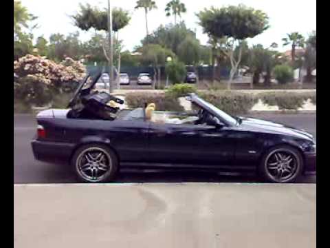 BMW e36 Cabrio Vollelektrisches Verdeck mit Fernbedienung