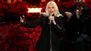 Christina Aguilera Performs at A Celebration of Life for Kobe and Gianna Bryant" aria-describedby="description-id-656520