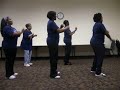 Wobble Line Dance with SlideShow