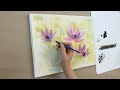Abstrakte Magnolie mit einfachen Pinselstrichen - Einfach malen - Tutorial von zAcheR-fineT
