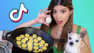 I tried the Tik Tok famous 1 egg cake