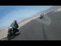Ghilli man Draggin his helmet going fast