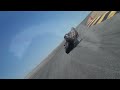 Ghilli man Draggin his helmet going fast
