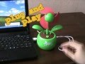 Mini USB Desk Fan review, Apple Sunflower Design