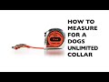 How to Measure for a Dogs Unlimited Dog Collar
