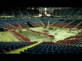 Arena Changeover from Ice to Basketball - True HD