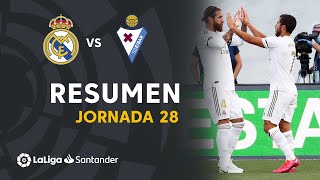 Resumen de Real Madrid vs SD Eibar (3-1)