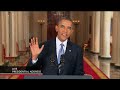 Watch President Barack Obama Address the Nation on the Syria Debate