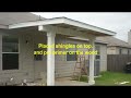 How To Build a Patio Cover (must watch)