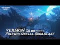 Wuthering Waves Version 2.6 Preview Special Broadcast