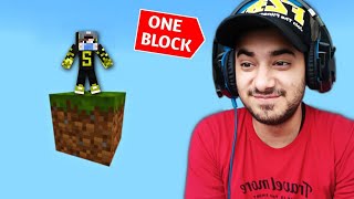 Minecraft......But you get only ONE BLOCK #1