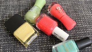 TOP 5 Nagellacke für Frühjahr/Sommer 2013