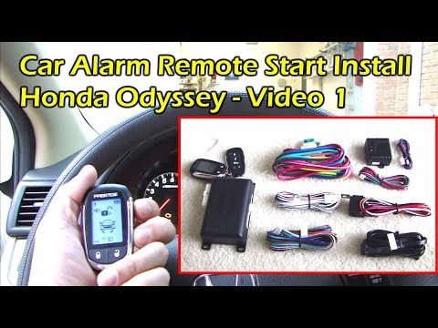 How To Install A Car Alarm Video