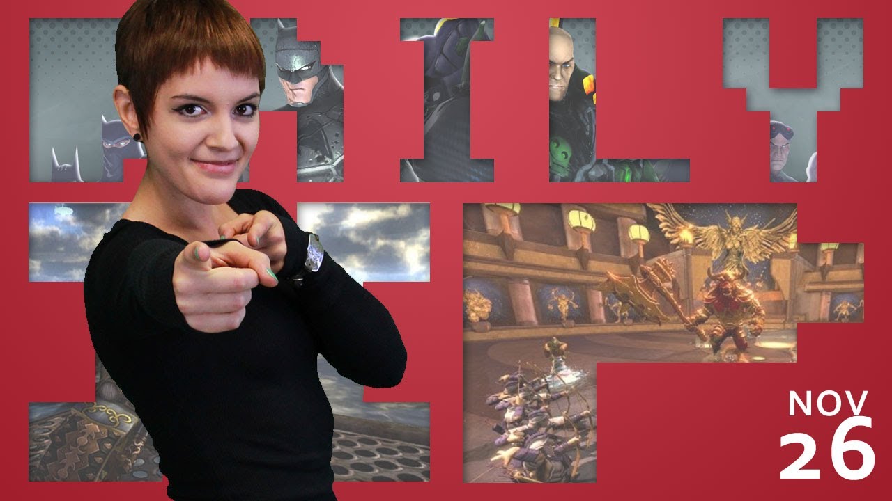 SMITE Release Date, Guild Wars 2, Mecha Wonder Woman and more! | The Daily XP November 26th