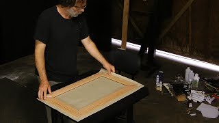 Linda teaches art: How to make a canvas stretcher