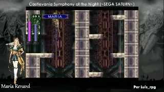 castlevania symphony of the night sega saturn maria