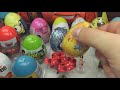 21 Surprise Eggs, Kinder Surprise Cars 2 Thomas Spongebob Disney Pixar