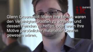 Deutsch:Überwachung sogar beim Präsidenten - Prism Whistleblower Snowden Interview Synchro