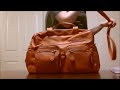 Oioi Buffalo Faux Leather Carryall Orange - Nappy / Diaper Bag Review