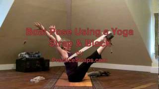 How to Tie a Yoga Strap with D rings - Tips to Fasten Your Yoga Strap for  Beginners 