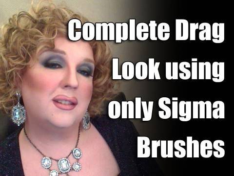 drag makeup tutorial. drag makeup tutorial. Complete Drag look using only