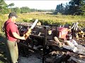 Homemade Firewood Processor
