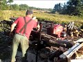 Homemade Firewood Processor
