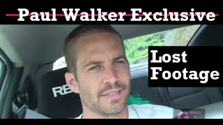 Publican video inédito de Paul Walker manejando a velocidad