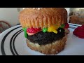 Decorating Cupcakes #52: Hamburger and fries