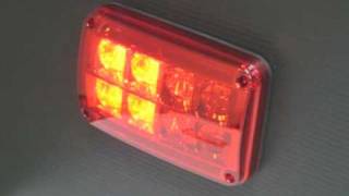 パトライト LED式補助警告灯　中型タイプ LPR 発光パターン2