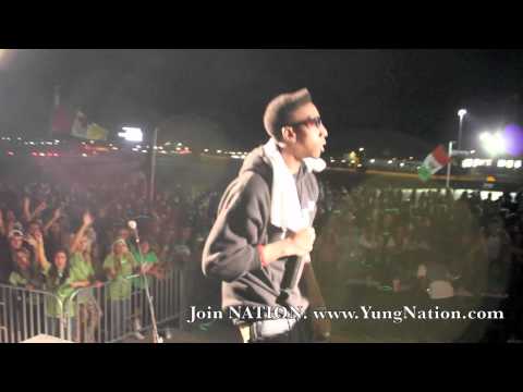 Yung Nation shuts down UNT Homecoming 2011 #NUPID [hosted by White Boy ...