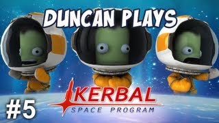 Kerbal Space Program - Part 5 - Moonwalking!