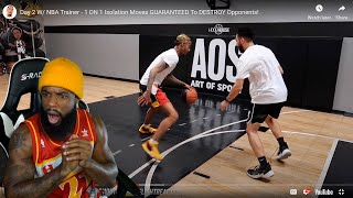 FLIGHT GOT BETTER!?! Day 2 w/ NBA Trainer - 1 ON 1 Isolation Moves GUARANTEED To Destroy Opponents!