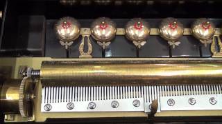 Warther's Music Box Bells オルゴール Warther's Music Box Bells Ode To Joy Wooden Handbell Orgel