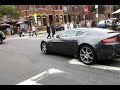 Aston Martin V8 Vantage light acceleration and road rage!