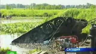 Excavation of the tank. Раскопки танка на Украине ww2 .