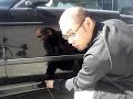 Installing LED on exterior door handle