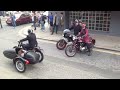 Distinguished Gentleman's Ride 2013 London. Setting off.