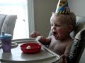 Baby Chad singing happy birthday