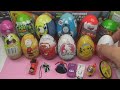 20 Surprise Eggs, Kinder Surprise Cars 2 Thomas Spongebob Disney Pixar