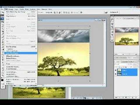  الدمج التلقائي بالفوتوشوب 