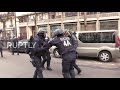 France: Violent Clashes erupt between Firefighters and Police - 2020