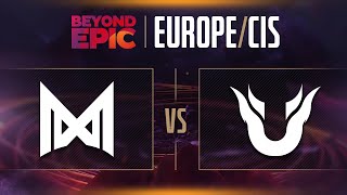 Nigma vs Unique Game 1 - Beyond Epic: EU/CIS - Group Stage w/ Zyori &amp; Trent