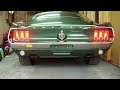 1967 Ford Mustang Fastback Sequential LED Tail Lights
