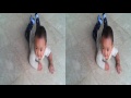 3D SBS Funny Baby on the floor