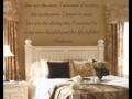 Romantic Master Bedroom Wall Lettering by The Simple Stencil