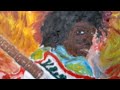 ritratto.dipinto olio su tela Jimi Hendrix LB dipinti